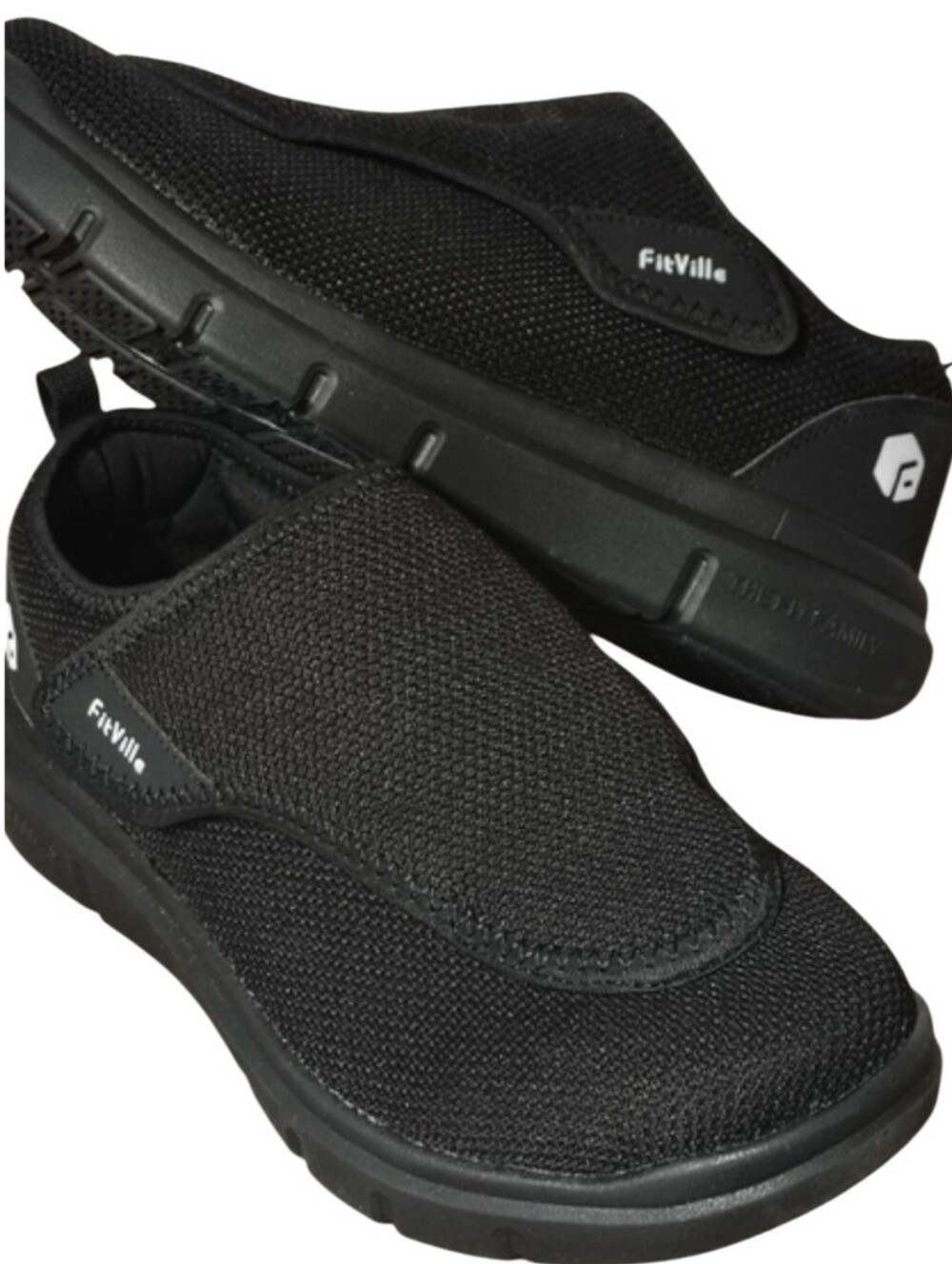 FitVille EasyTop Wings V2  Extra Wide Diabetic and Sport Recovery Shoes 10.5